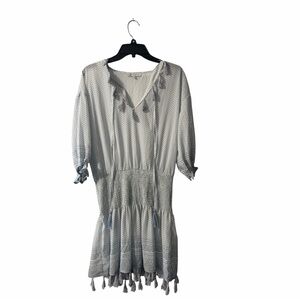 Collection By Cezele Boho Tassel Smocked Waist Dress Size M
